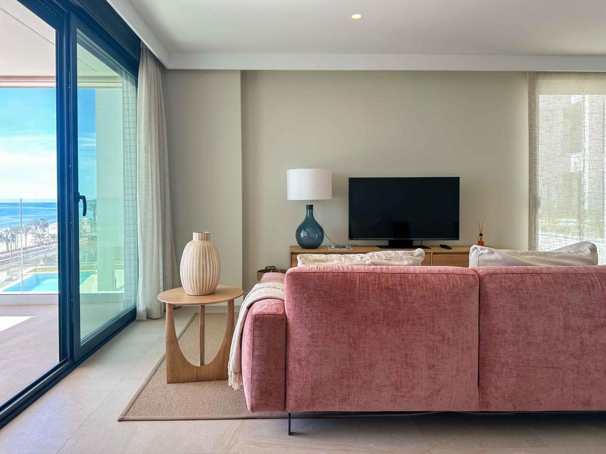Apartamento Lantia. Amaneceres De Ensueno Y Piscina Con Vistas El Campello Exterior foto