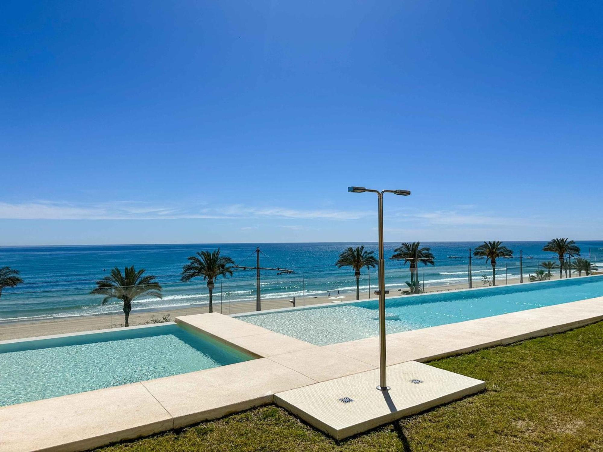 Apartamento Lantia. Amaneceres De Ensueno Y Piscina Con Vistas El Campello Exterior foto