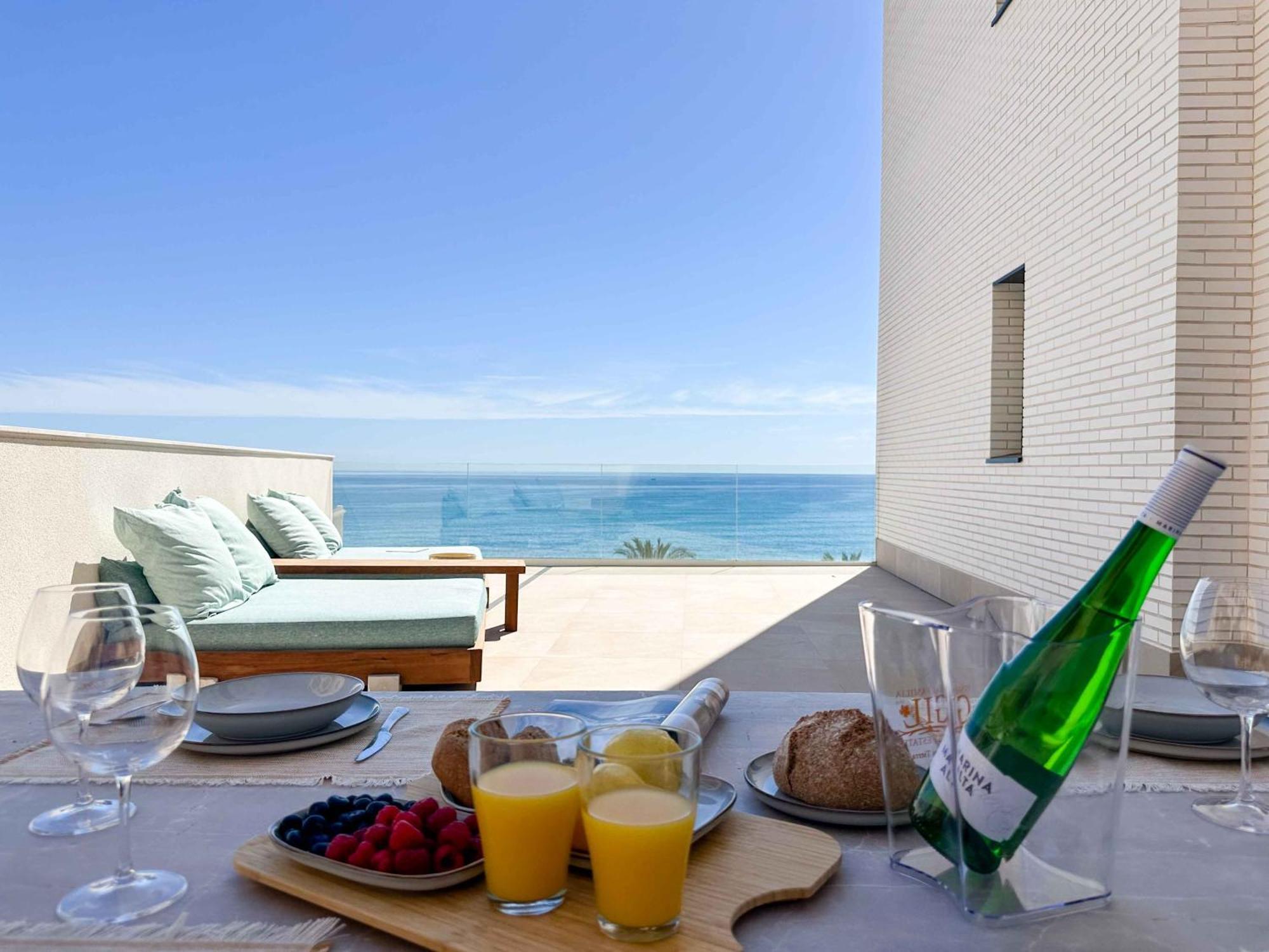 Apartamento Lantia. Amaneceres De Ensueno Y Piscina Con Vistas El Campello Exterior foto