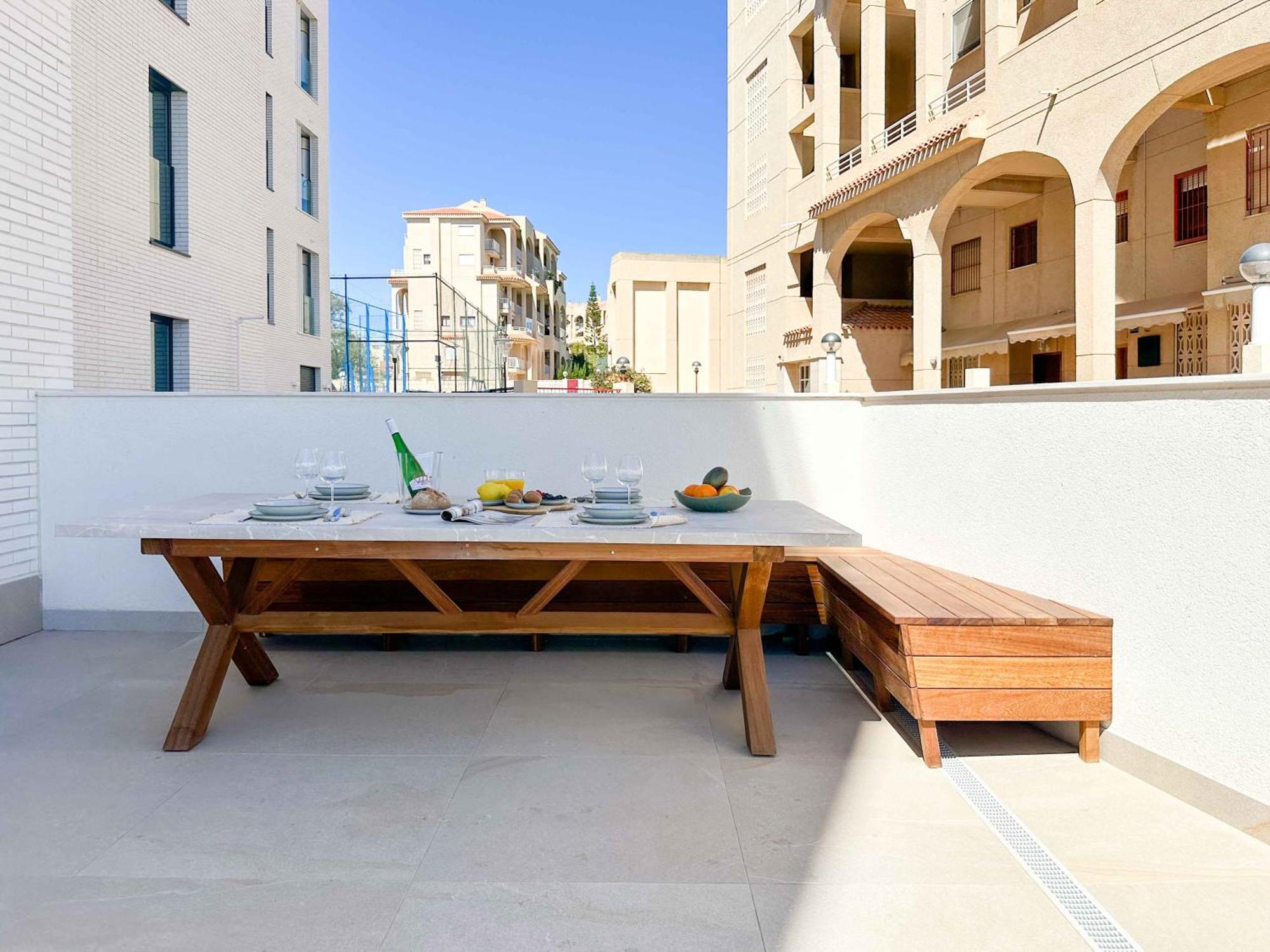 Apartamento Lantia. Amaneceres De Ensueno Y Piscina Con Vistas El Campello Exterior foto